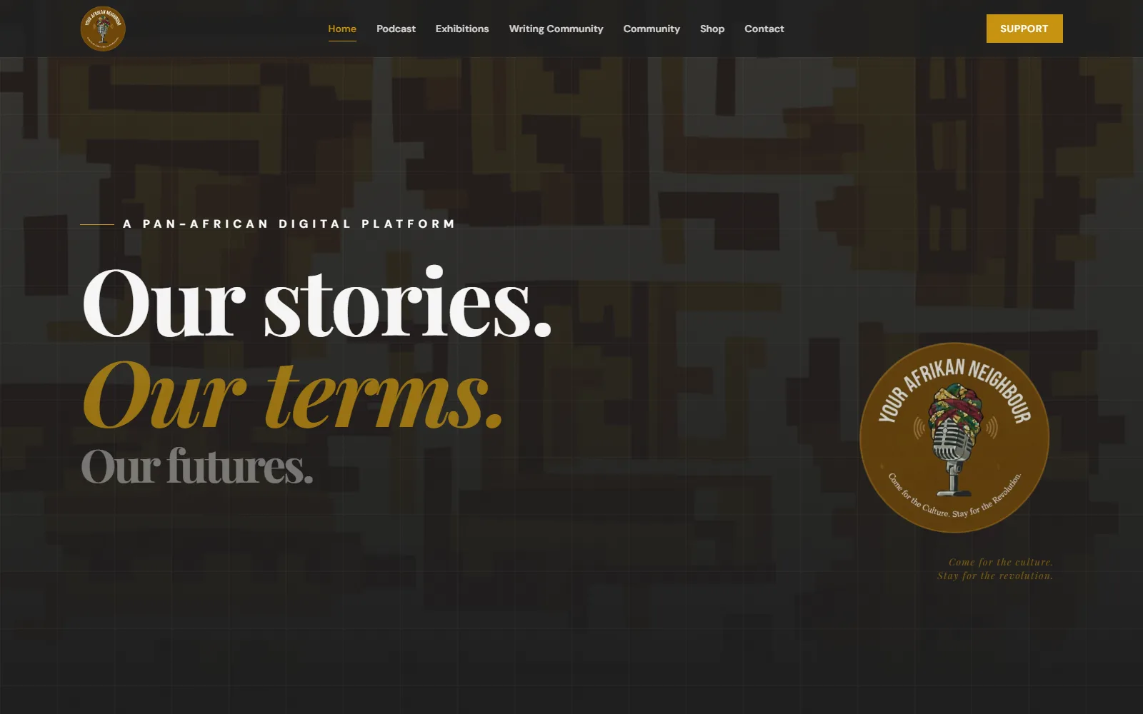 Your Afrikan Neighbour homepage