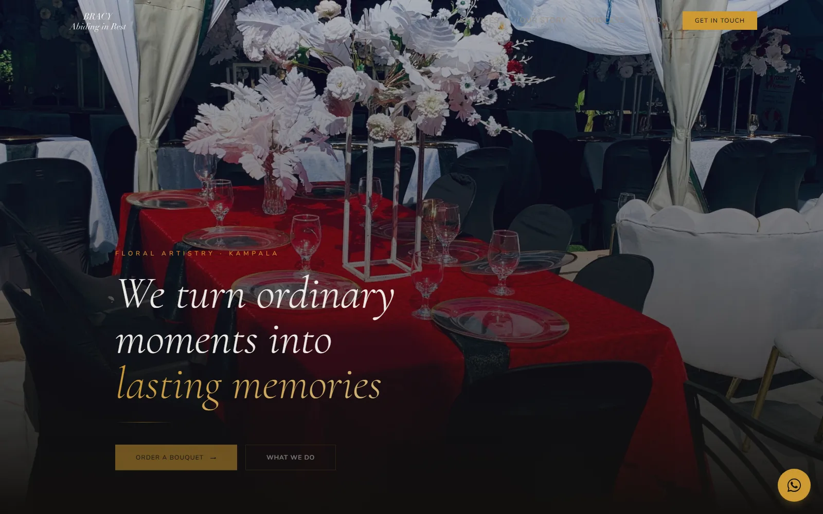 Bracy homepage