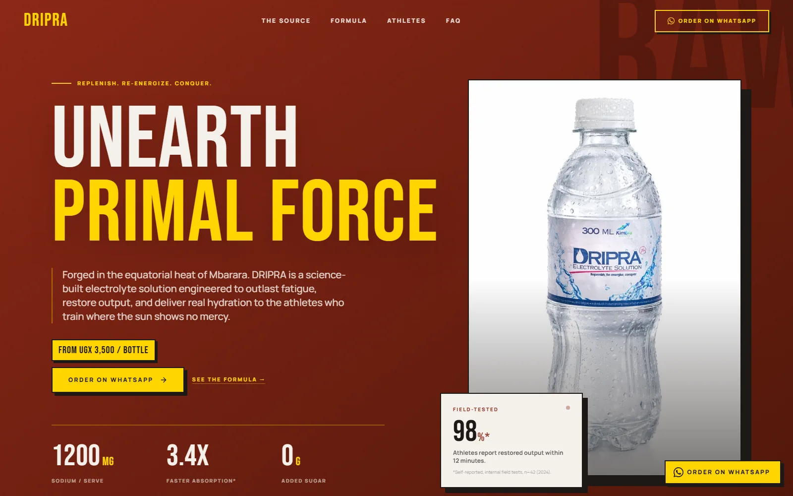 DRIPRA homepage